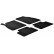 Rubber mats suitable for Opel Insignia from 2008 to 2013 (T-Design 4-piece + mounting clips)