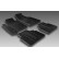 Rubber mats suitable for Opel Meriva from 2003 (T-Design 4-piece + mounting clips), Thumbnail 2