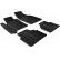 Rubber mats suitable for Opel Meriva from 2003 (T-Design 4-piece + mounting clips)