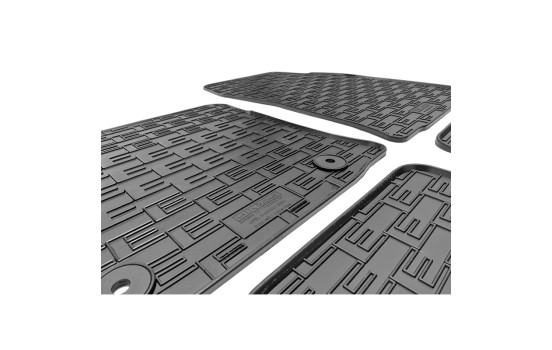 Rubber mats suitable for Opel Mokka-e 2020- (4-piece with mounting points), Image 4