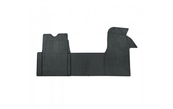 Rubber mats suitable for Opel Movano & Renault Master 1998-2014 (3-piece + mounting system)