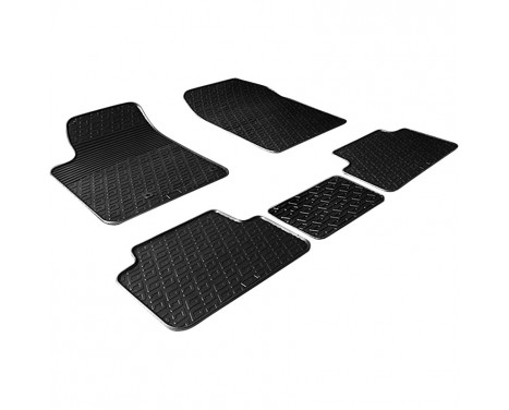 Rubber mats suitable for Peugeot 3008 9/2016- (5-piece)