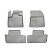 Rubber mats suitable for Peugeot 3008 Hybrid(4) Focal audio 2019+