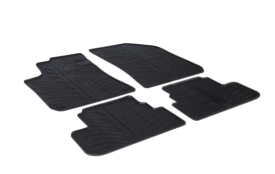Rubber mats suitable for Peugeot 308 5 doors 2013- (4-piece)