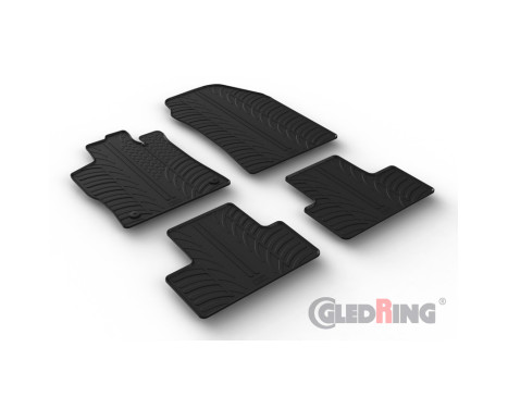 Rubber mats suitable for Peugeot 308 III HB 5-door 2021-