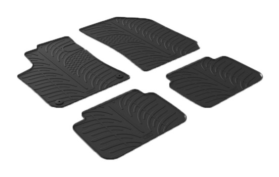 Rubber mats suitable for Peugeot 308 SW 2013- (4-piece)