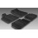 Rubber mats suitable for Peugeot 407 2004- (T-Design 4-piece + mounting clips), Thumbnail 2