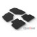 Rubber mats suitable for Peugeot 5008 III Hybrid 2024- (T profile 4-piece + mounting clips)