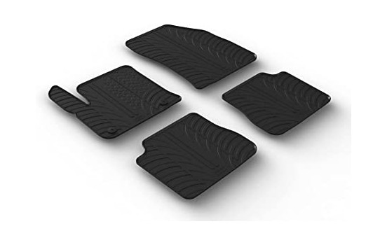 Rubber mats suitable for Peugeot e-2008 II 2020