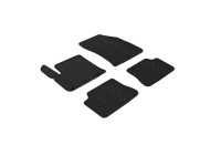 Rubber mats suitable for Peugeot e-208 II & Opel Corsa 2019- (4-piece)