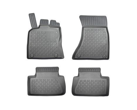 Rubber mats suitable for Porsche Macan 2014+ (incl. Facelift)