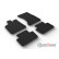Rubber mats suitable for Porsche Macan (95B) 2014- (T profile 4-part + mounting clips)