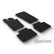 Rubber mats suitable for Porsche Panamera GTS (971) Liftback 2016- (4-piece)