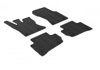 Rubber mats suitable for Range Rover Velar 12/2017- (T-Design 4-piece)