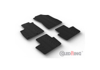 Rubber mats suitable for Renault Austral MHEV 2022- (T profile 4-piece)