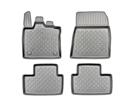 Rubber mats suitable for Renault Captur 2020+ / Mitsubishi ASX II 2023+