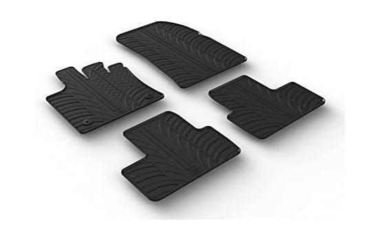 Rubber mats suitable for Renault Captur II 1/20