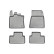Rubber mats suitable for Renault Captur II facelift / Renault Symbioz 2024-