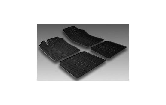 Rubber mats suitable for Renault Clio II 1998-2005 (T-Design 4-piece), Image 2