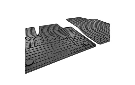 Rubber mats suitable for Renault Kangoo III Furgon 2021- (2-piece with mounting points), Image 4