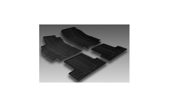 Rubber mats suitable for Renault Megane III from 2008 (T-Design 4-piece), Image 2