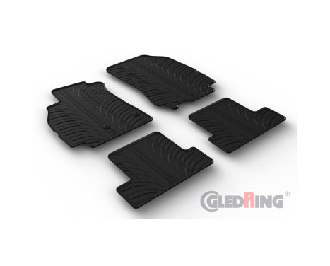 Rubber mats suitable for Renault Megane III HB 5-door 2008-2015, Image 2