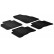 Rubber mats suitable for Renault Megane Scenic II from 2003