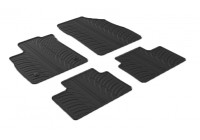 Rubber mats suitable for Renault Talisman Sedan 3/2016- (4-piece)