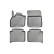 Rubber mats suitable for Renault ZOË 2012-2019