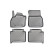 Rubber mats suitable for Renault ZOË 2019+