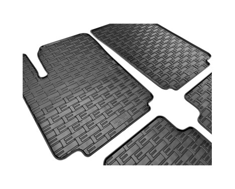 Rubber mats suitable for Seres 3 Electric 2021- (4-piece + mounting system), Image 4