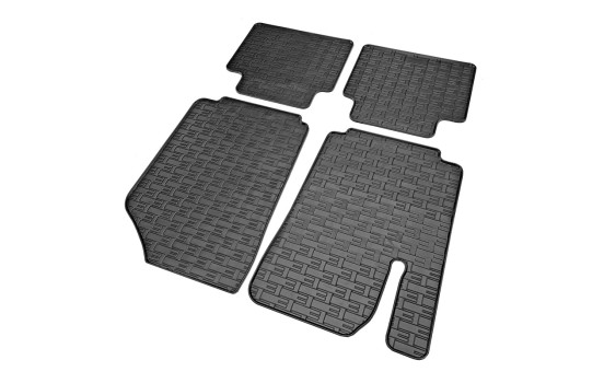 Rubber mats suitable for Seres 3 Electric 2021- (4-piece with mounting points), Image 3