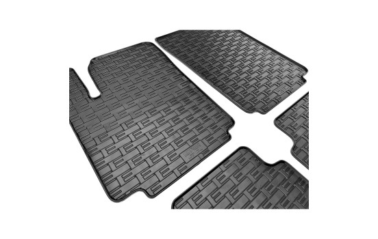 Rubber mats suitable for Seres 3 Electric 2021- (4-piece with mounting points), Image 4