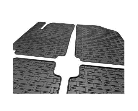 Rubber mats suitable for Seres 3 Electric 2021- (4-piece with mounting points), Image 5
