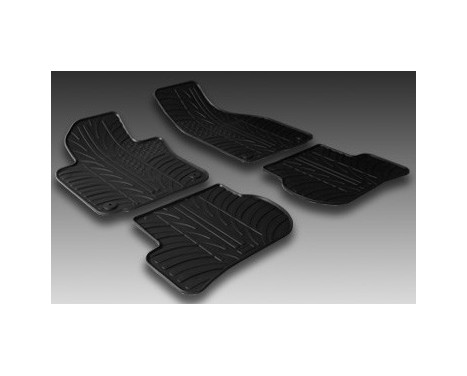 Rubber mats suitable for Skoda Octavia II 2004- (also 2008-), Image 2