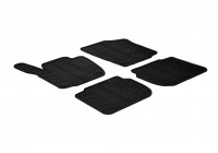 Rubber mats suitable for Skoda Rapid 5 door 2012- Seat Toledo 5 door 2013-
