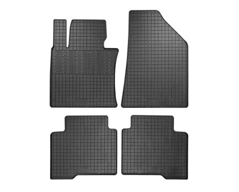 Rubber mats suitable for SsangYong Korando (C300) 2019- (4-piece + mounting system)