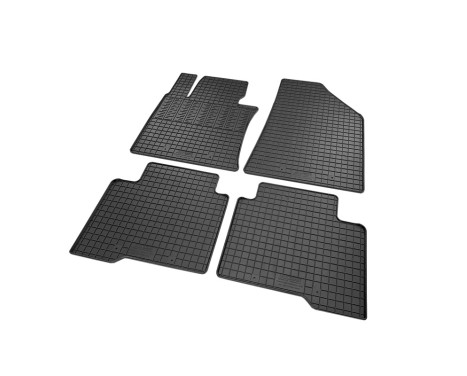 Rubber mats suitable for SsangYong Korando (C300) 2019- (4-piece + mounting system), Image 2