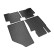 Rubber mats suitable for SsangYong Korando (C300) 2019- (4-piece + mounting system), Thumbnail 3