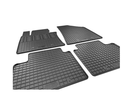 Rubber mats suitable for SsangYong Korando (C300) 2019- (4-piece + mounting system), Image 4