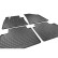 Rubber mats suitable for SsangYong Korando (C300) 2019- (4-piece + mounting system), Thumbnail 4