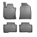 Rubber mats suitable for Ssangyong Tivoli SUV/5 03.2015-2017, XLV SUV/5 08.2016-09.2019