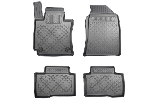 Rubber mats suitable for Ssangyong Tivoli SUV/5 03.2015-2017, XLV SUV/5 08.2016-09.2019