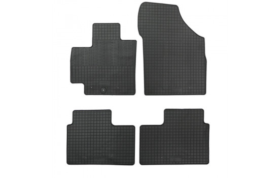 Rubber mats suitable for Suzuki Ignis (MF) 2016- (4-piece + mounting system)