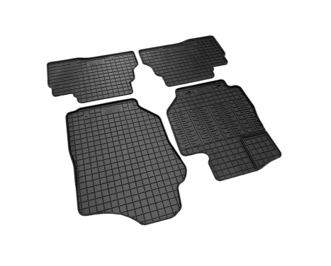Rubber mats suitable for Suzuki Jimny (A6G) 2018- (4-piece with mounting points), Image 2