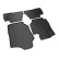 Rubber mats suitable for Suzuki Jimny (A6G) 2018- (4-piece with mounting points), Thumbnail 2