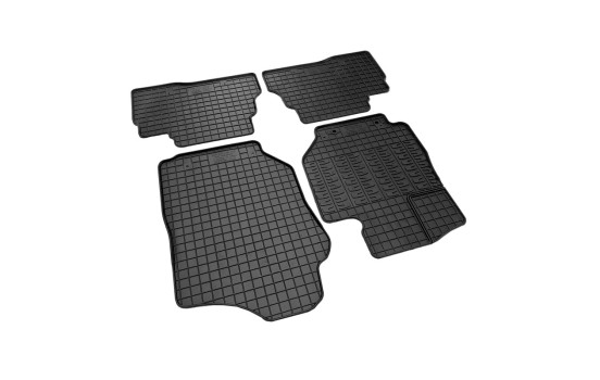 Rubber mats suitable for Suzuki Jimny (A6G) 2018- (4-piece with mounting points), Image 2