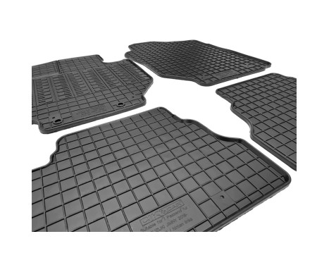 Rubber mats suitable for Suzuki Jimny (A6G) 2018- (4-piece with mounting points), Image 3