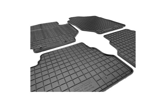 Rubber mats suitable for Suzuki Jimny (A6G) 2018- (4-piece with mounting points), Image 3