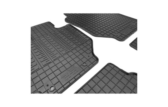 Rubber mats suitable for Suzuki Jimny (A6G) 2018- (4-piece with mounting points), Image 4